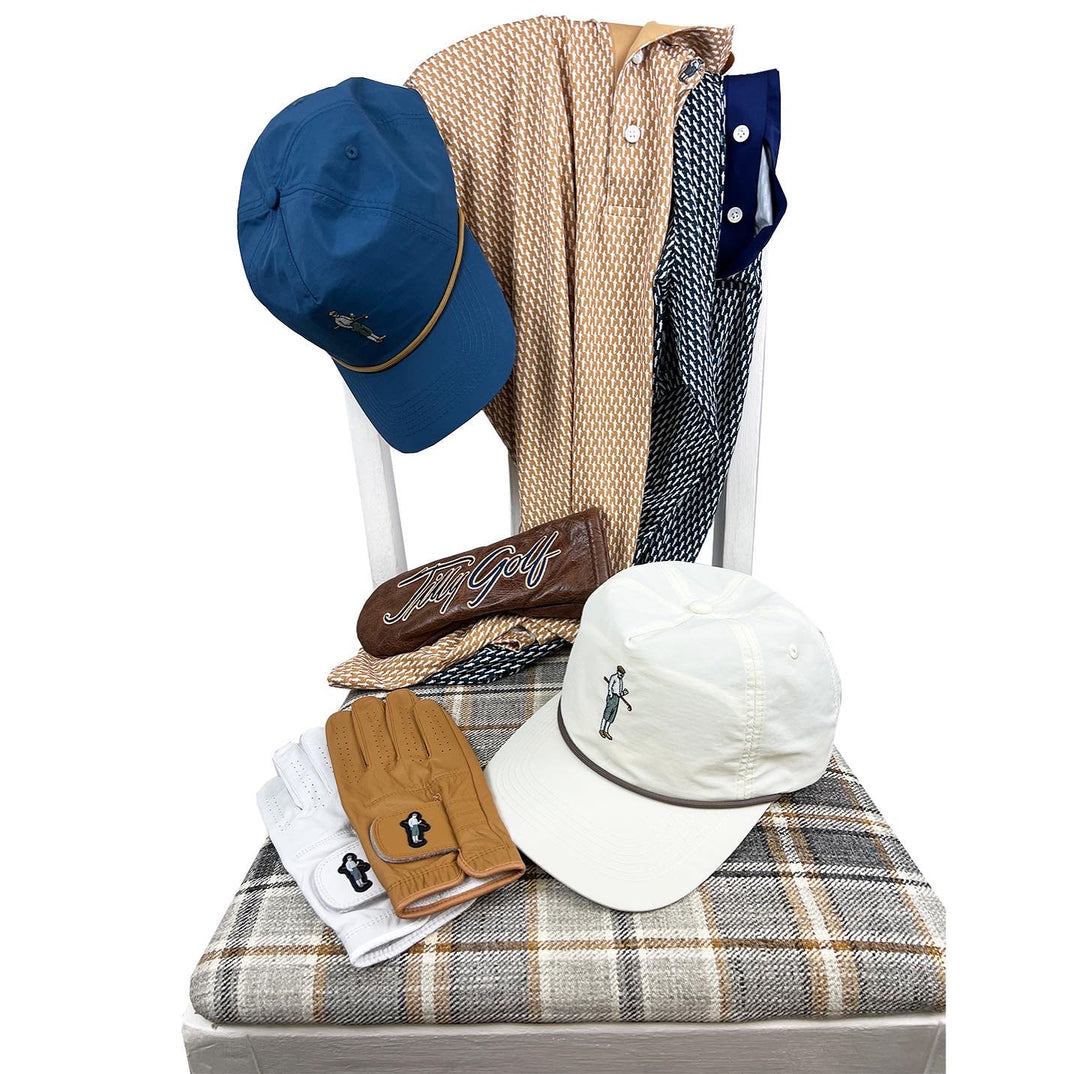 Collins Nylon Unstructured Rope Hat (Blue)