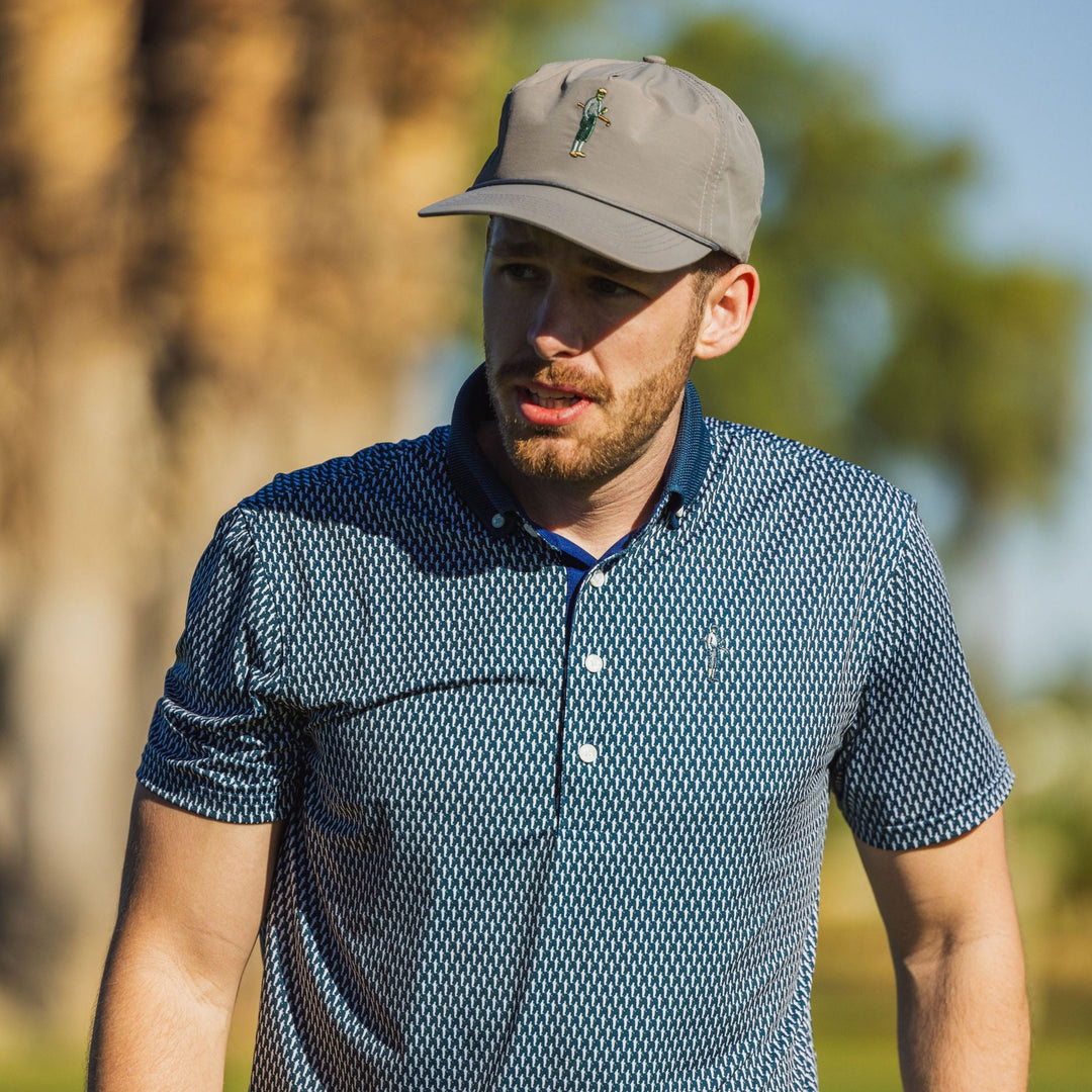 Collins Nylon Unstructured Rope Hat (Grey)