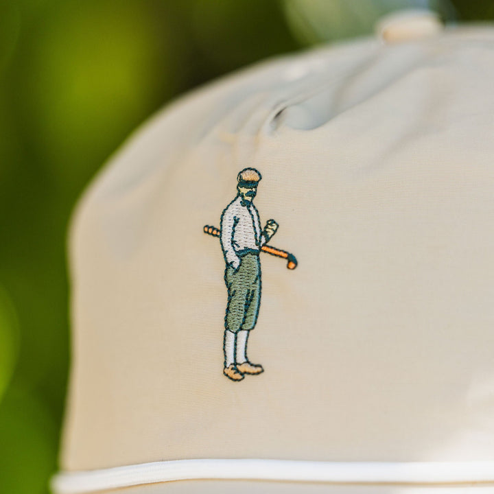 Collins Nylon Unstructured Rope Hat (Tan)