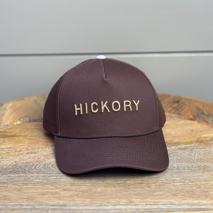 "Hickory" 5 Panel Cotton Structured Hat