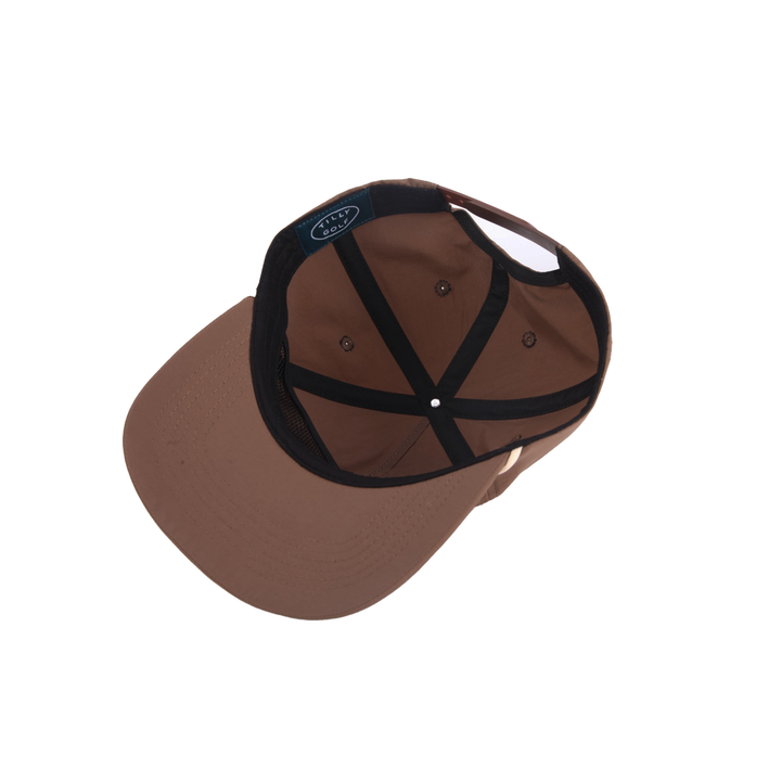 Collins Nylon Unstructured Rope Hat (Brown)