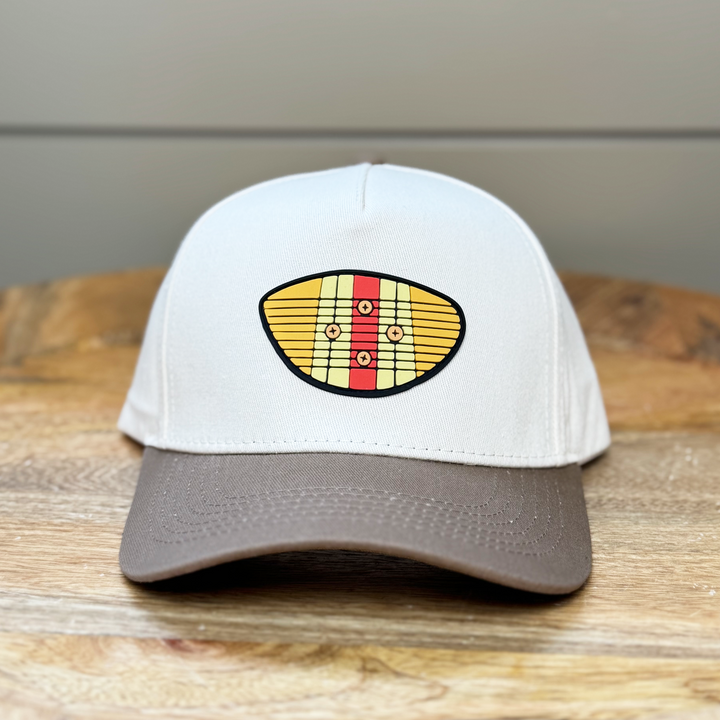 Fancy Face 5 Panel Cotton Structured Hat
