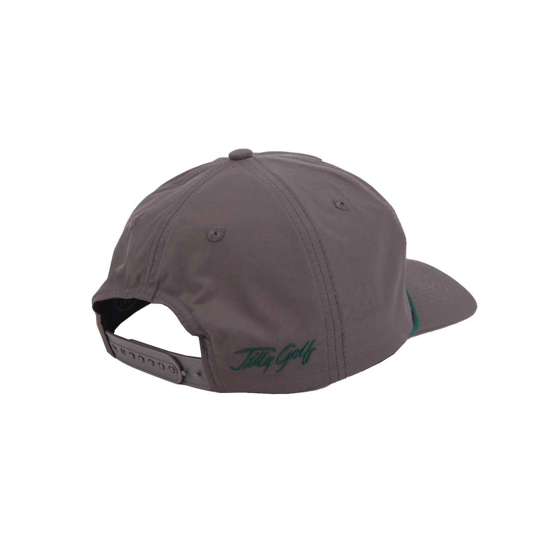 Collins Nylon Unstructured Rope Hat (Dark Grey)