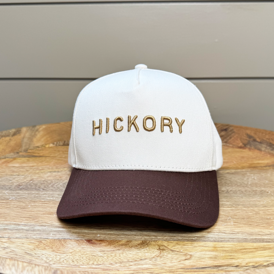 "Hickory" 5 Panel Cotton Structured Hat