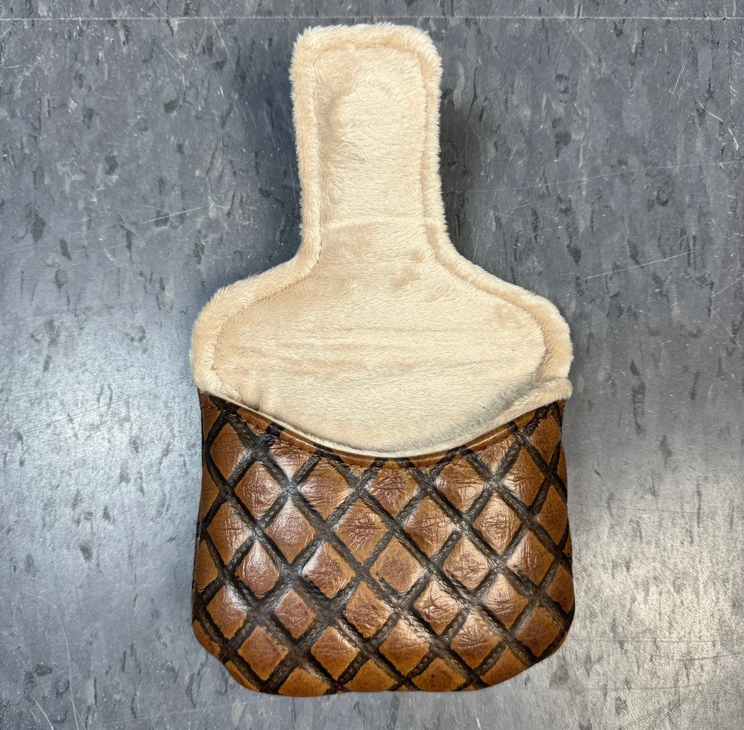 Embossed Leather Headcovers