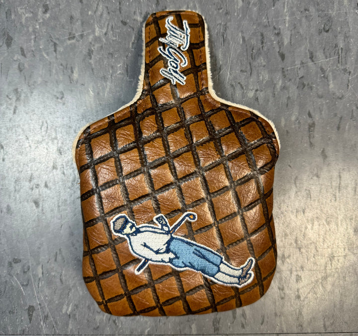 Embossed Leather Headcovers