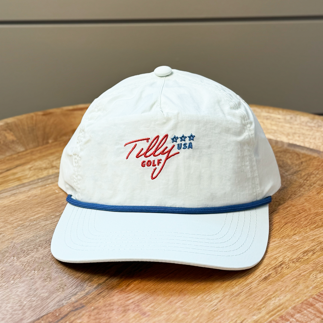 USA 2025 - Nylon Rope Hat (Offwhite)