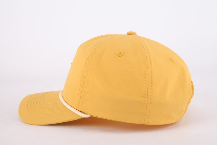 Collins Nylon Unstructured Rope Hat (Mustard)