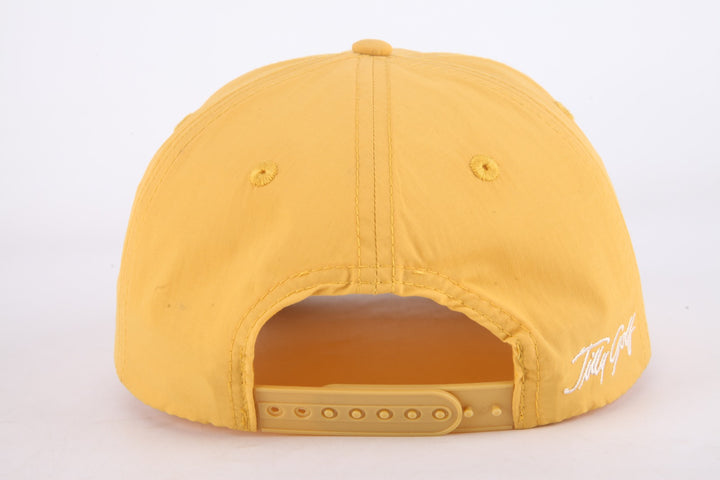 Collins Nylon Unstructured Rope Hat (Mustard)
