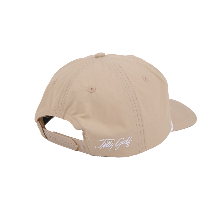 Collins Nylon Unstructured Rope Hat (Tan)
