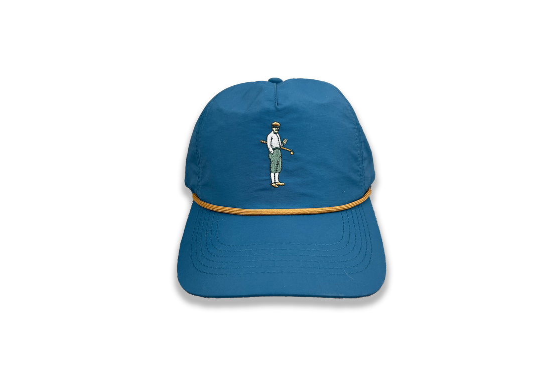 Collins Nylon Unstructured Rope Hat (Blue)