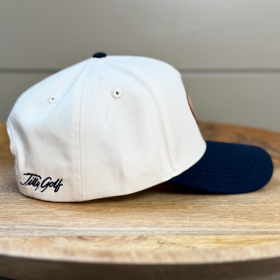 Fancy Face 5 Panel Cotton Structured Hat