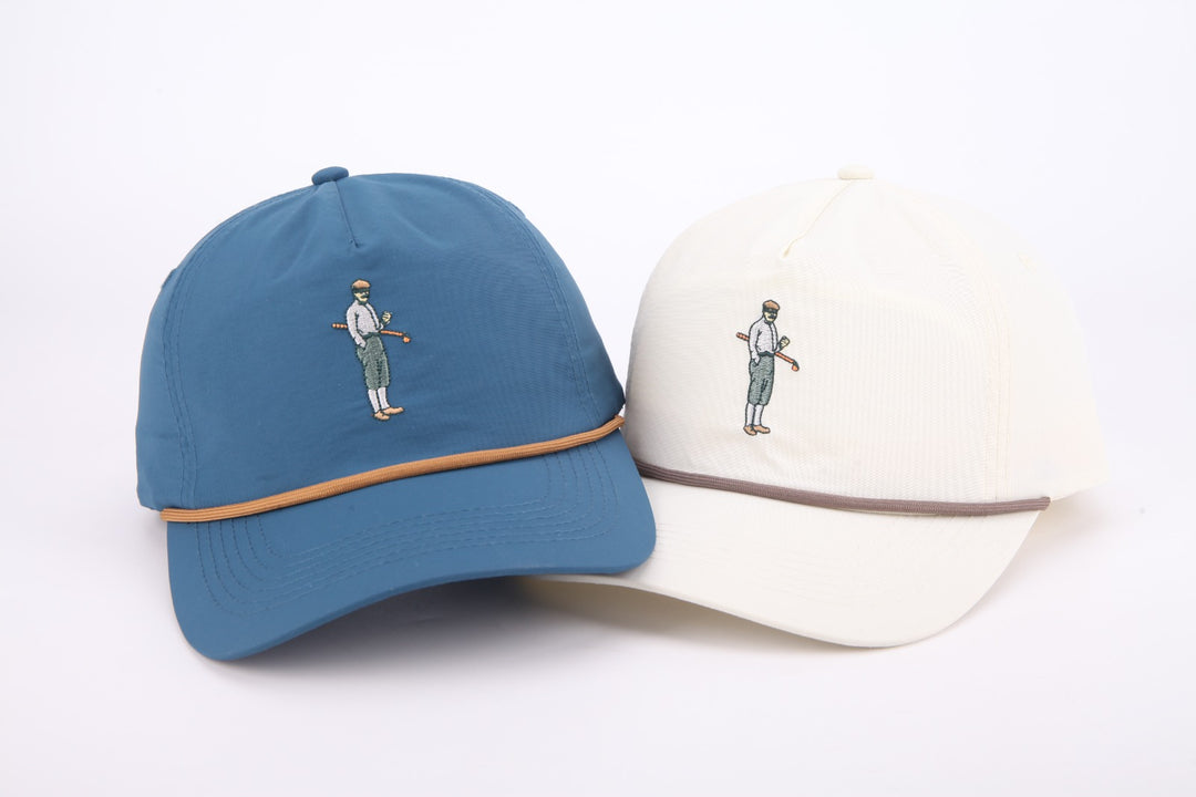 Collins Nylon Unstructured Rope Hat (Blue)