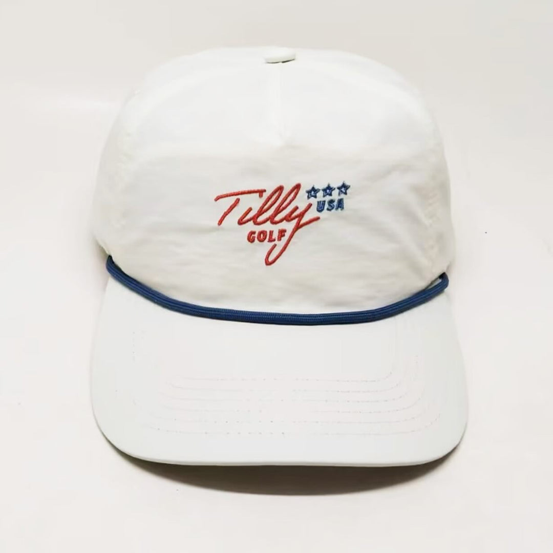 USA 2025 - Nylon Rope Hat (Offwhite)