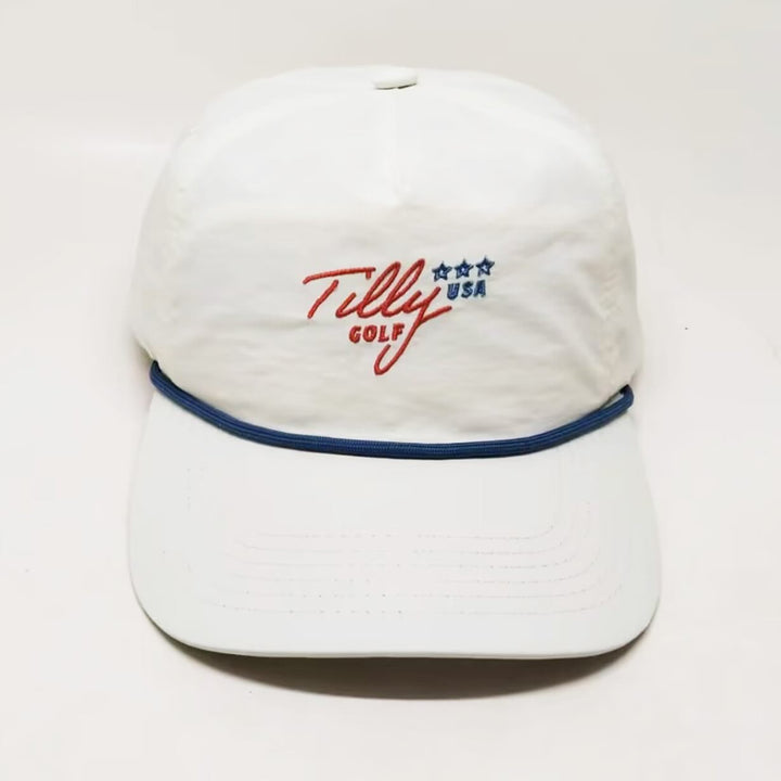 USA 2025 - Nylon Rope Hat (Offwhite)