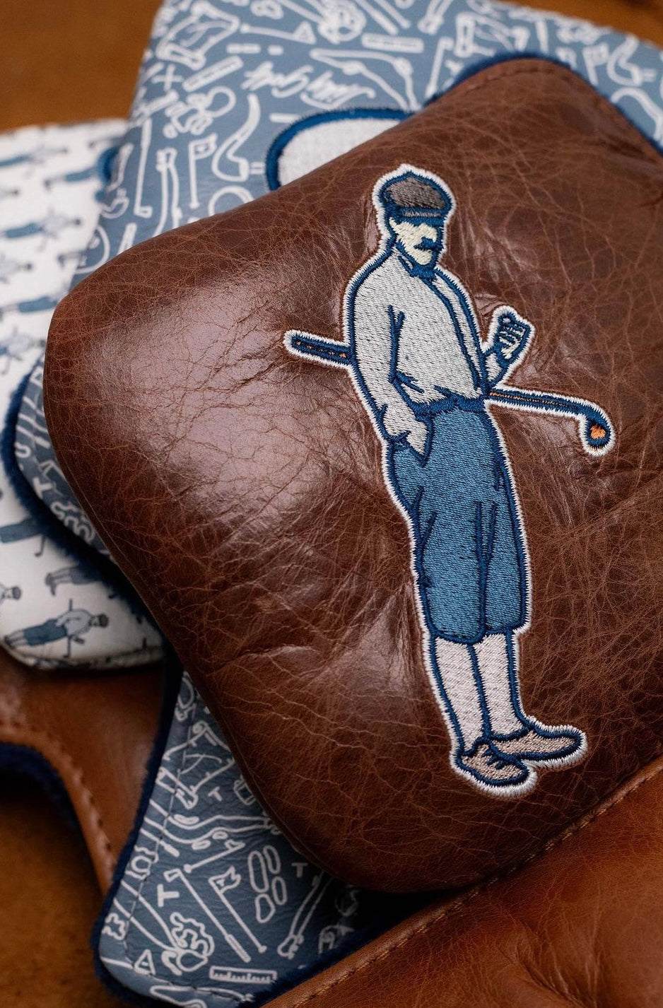 Vintage Brown Headcovers