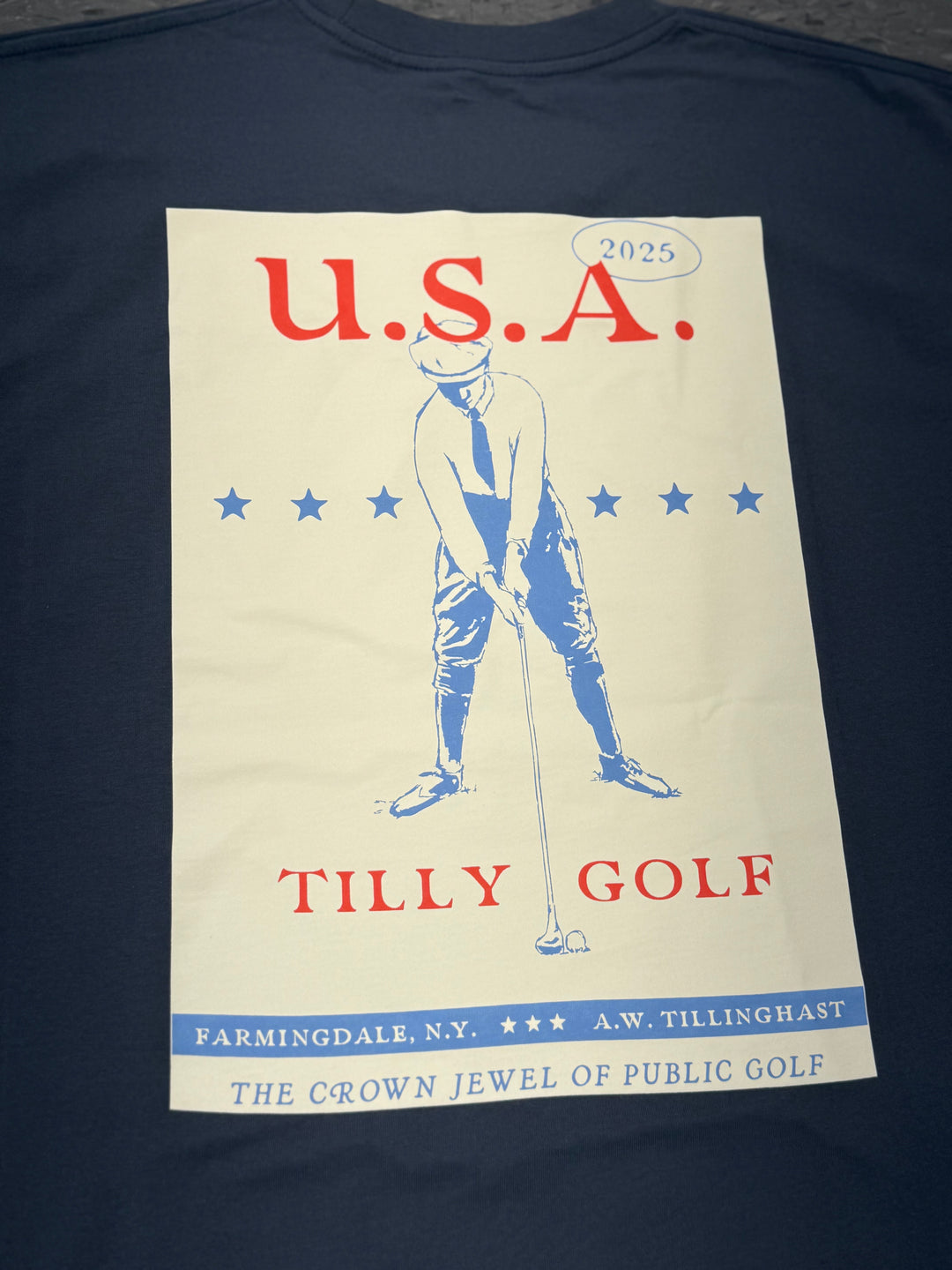 USA 2025 - Short Sleeve (Petrol Blue)