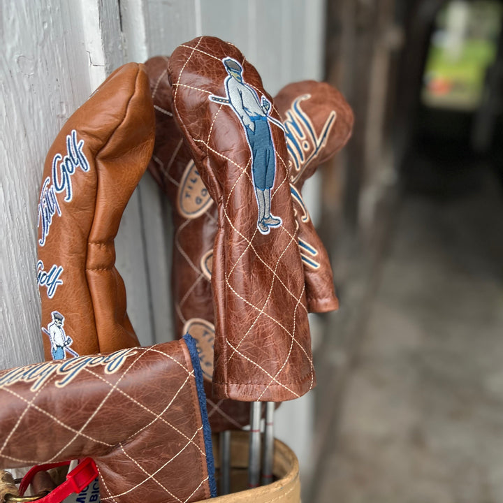 Vintage Brown Headcovers