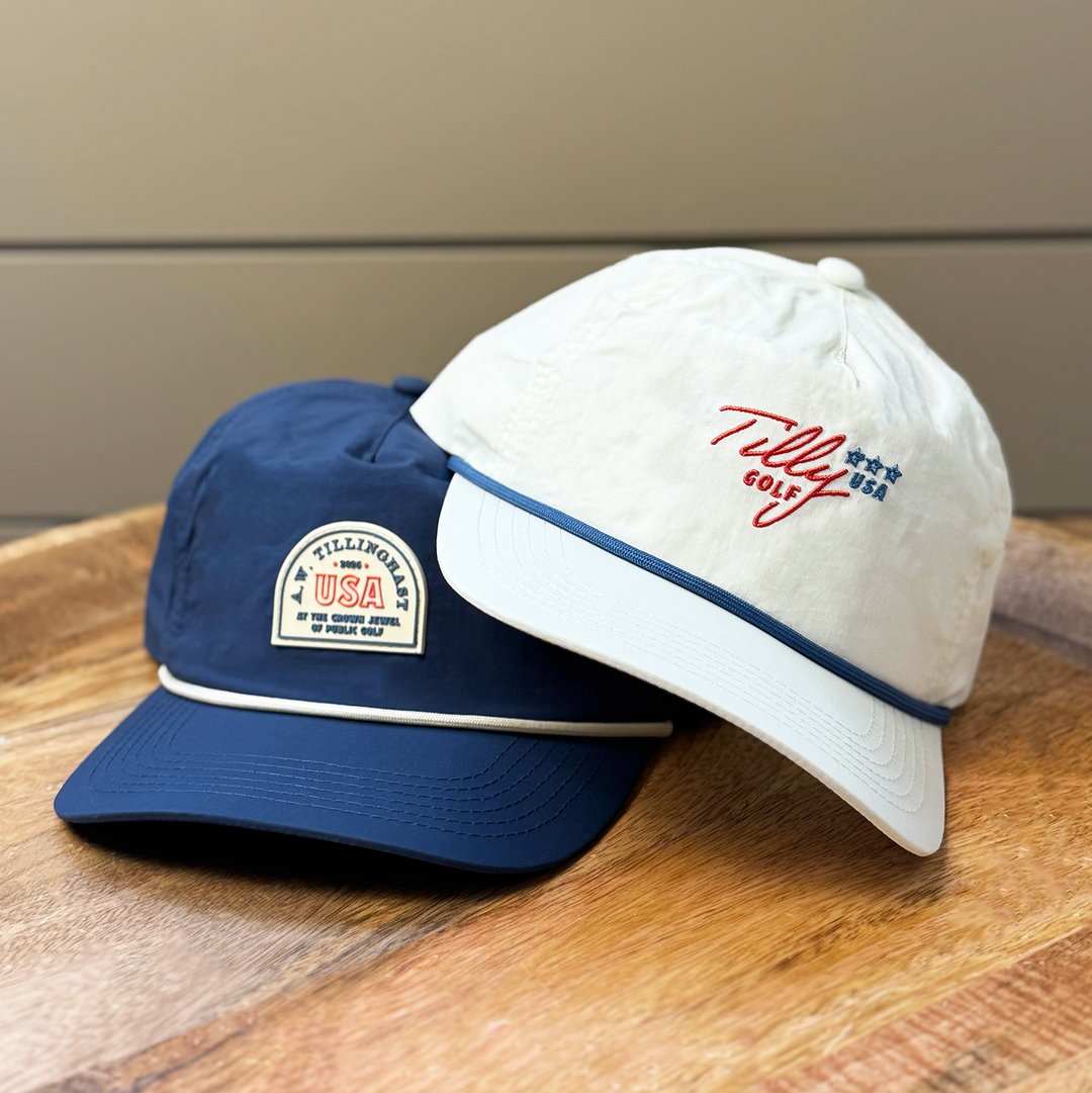USA 2025 - Nylon Rope Hat (Offwhite)
