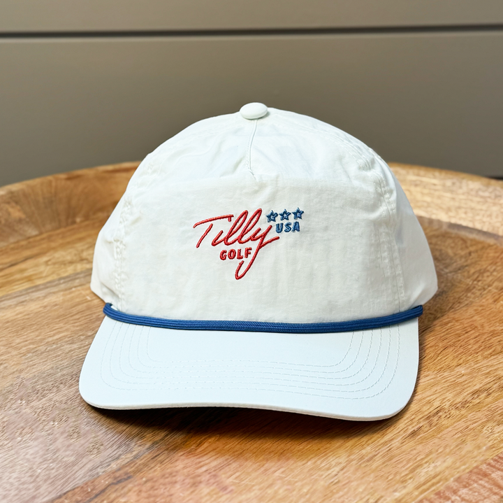 USA 2025 - Nylon Rope Hat (Offwhite)